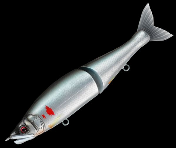 GAN CRAFT Bass Lure Jointed Claw Magnum 230 Type F #02 Nakahira Ayu