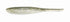 Keitech Worm Shad Impact 3 inch 416 Silver Flash Minnow