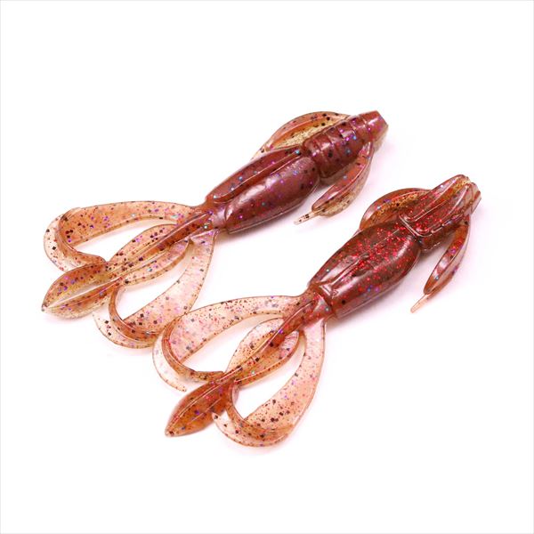 K-Tech Worm Crazy Flapper 2.8 inch, best color UYSP #23T Blue Crab Purple