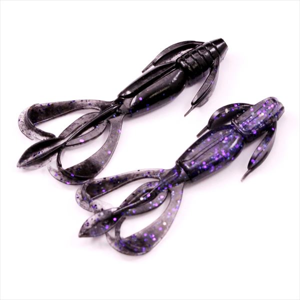 Keitech Worm Crazy Flapper 2.8 inch Best Color UYSP #28T Purple Mussel