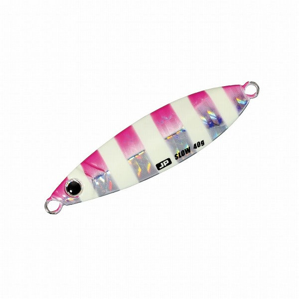 Major Craft Metal Jig Jigpara Short Slow Model JPSLOW-20 #026 Zebra Pink