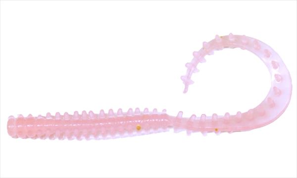 Crazy Ocean Tairaba Sea Caterpillar Curly 2.8 inch #107 Sakura Pink/UV