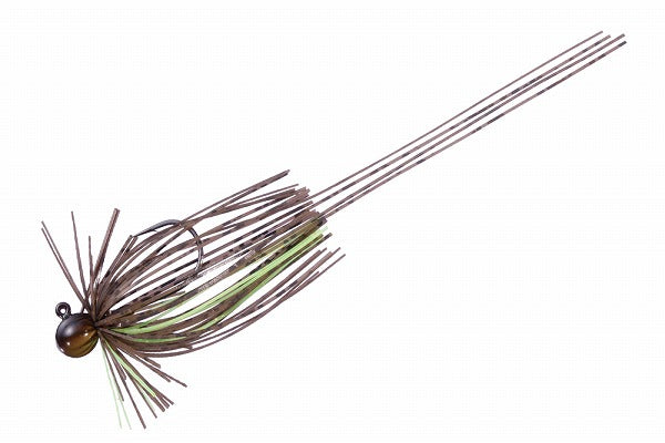 OSP Rubber Jig JIG 04 ECO 3.5g SS17 Green Pumpkin/Chart
