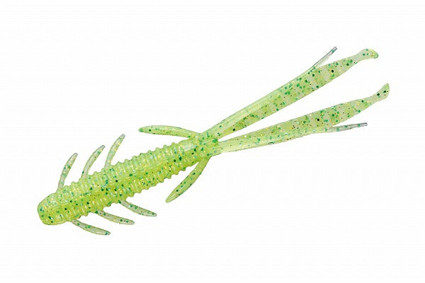 OSP Worm Drive Shrimp 6 inch W007 Lime Chart