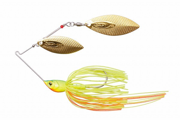 OSP Spinnerbait Buzzbait High Pitcher MAX 3/8oz Double Willow S35 Impact Lime Chart