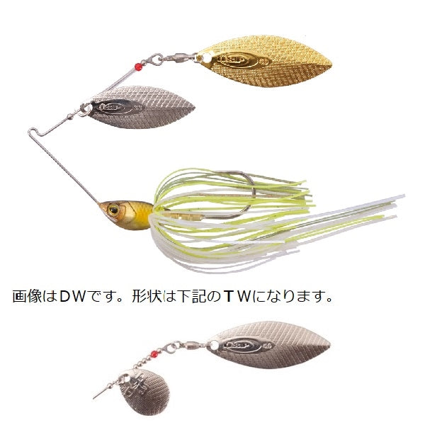 OSP Spinnerbait Buzzbait High Pitcher MAX 1/2oz TW Chart Back Ayu S39