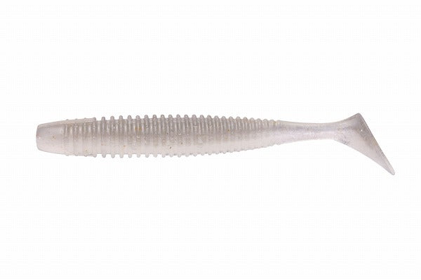 OSP Worm HP Shad Tail 2.5 inch TW102 Soft Shell Smoke