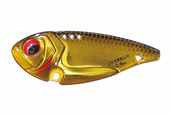 OSP Bass Lure Override 3/8oz OR05 Gold Mirror Shad