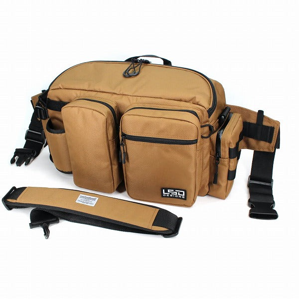 LSD Tackle Bag Hip Bag Tuned Monster Cordura Coyote Brown