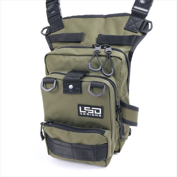 LSD Tackle Bag Foot Egging 3G Cordura Khaki