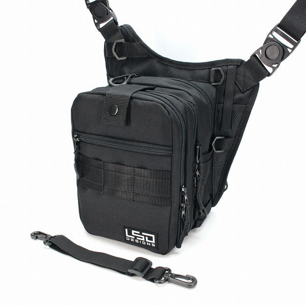 LSD Tackle Bag Light Game Bag Quattro Cordura Black