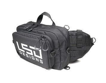 LSD Tackle Bag Rock Shore Bag Cordura Black/White Logo