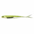 Fish Arrow Worm Flash J Split 4 inch SW #102 Chart/Silver