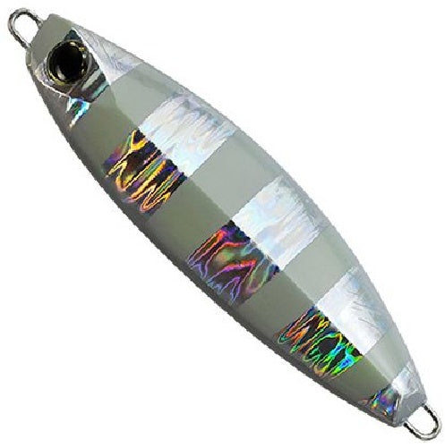 Anglers Republic Metal Jig Slow Brat S 100g Zebra Glow