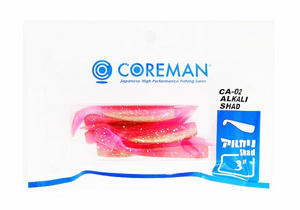 COREMAN CA-02 Alkaline Shad #053 Okitsumi Pink (pink/pearl light green)