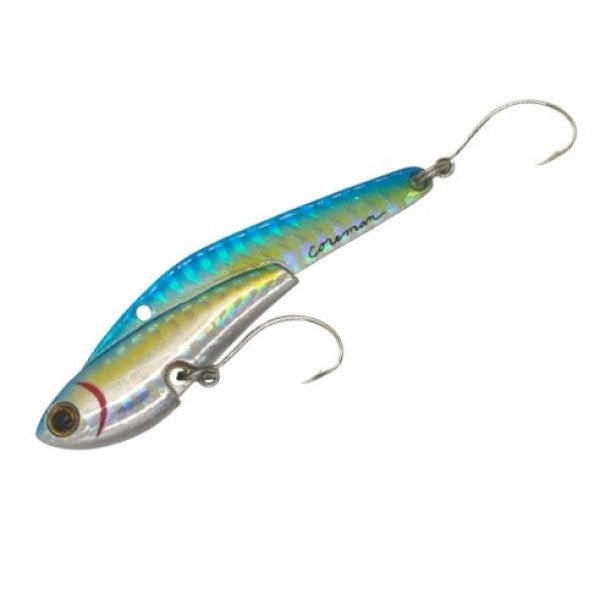 COREMAN Seabass Lure IP-18 Iron Plate Silver Claw #005 Kibinago Flash