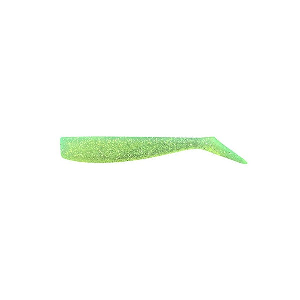 COREMAN Worm CA-02 Alkaline Shad #067 Lime Chart (Clear Lime Chartreuse)