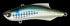 Longines Seabass Lure Kick Beat 70 20g 024: Mullet (Lens Holo)