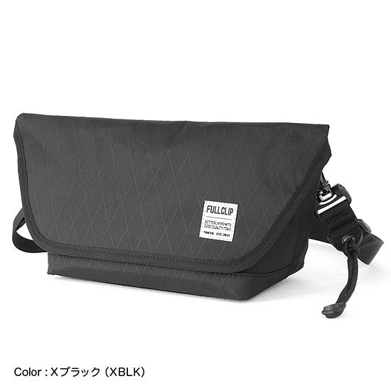 Full Clip CRUNCH Messenger Bag X Black (XBLK)