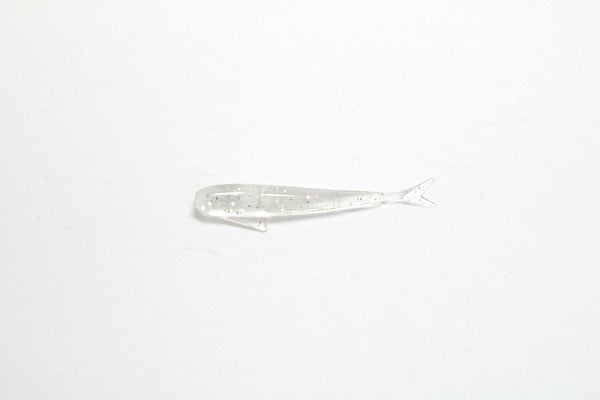 Thirty Four Worm Fish-Like 1.5 inch Silver