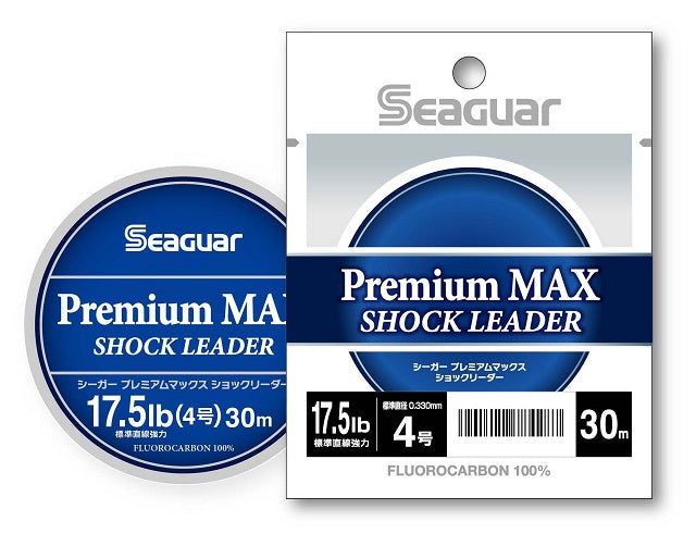 KUREHA New Seaguar Shock Leader Premium Max 20m 34lb #8
