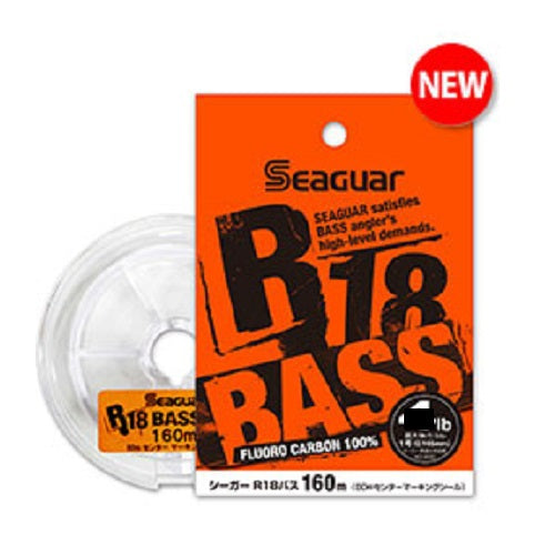 Kureha Seaguar R18 BASS 160M 12LB Clear Color