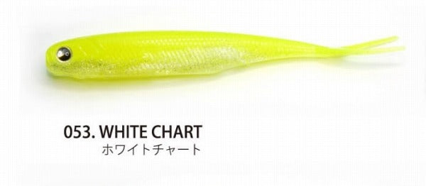 RAID JAPAN Worm Fish Roller 4 inch White Chart FISH ROLLER