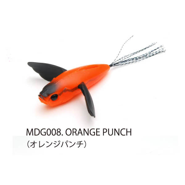 RAID JAPAN Bass Lure Micro Dodge Orange Punch