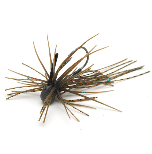 RAID JAPAN Rubber Jig Egudama Type-LEVEL 5.5g Dark Cinnamon/Blue FLK.