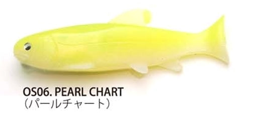 RAID JAPAN Worm Osakana Swimmer 125 Pearl Chart