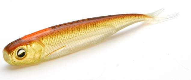 RAID JAPAN Worm Fish Roller 3 inch Stained Smelt