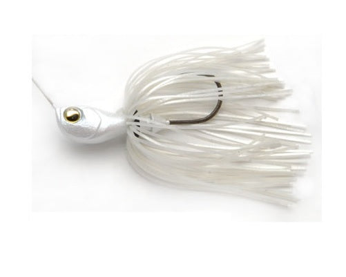 RAID JAPAN Spinnerbait Buzzbait Level Spin 1/2oz. Pearl White