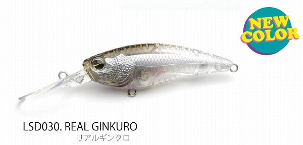 RAID JAPAN Bass Lure Level Shad Real Ginkuro