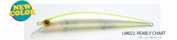 RAID JAPAN Bass Lure Level Minnow Pearly Chart