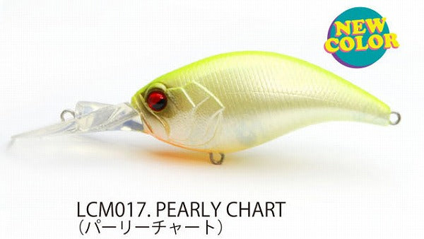 RAID JAPAN Bass Lure Level Crank MID 017. Pearly Chart