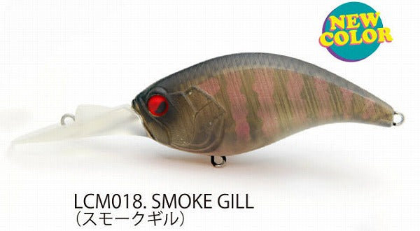 RAID JAPAN Bass Lure Level Crank MID 018. Smoke Gill