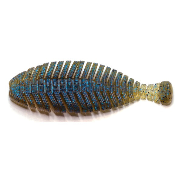 RAID JAPAN Worm Hira Tyler 3.7 inch 042. Dark Cinnamon Shad