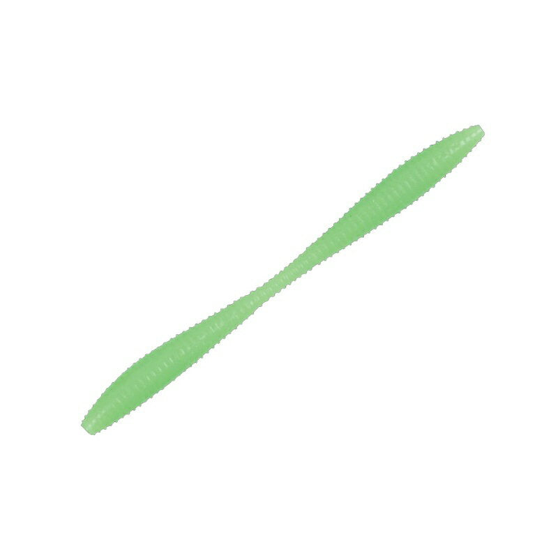 Gan Craft Worm Horse Mackerel Suction 2.8 inch #02 Lucky Lime