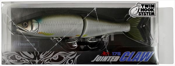 Gancraft Seabass Lure Ayuja Jointed Claw 178 F #T-10 EC Matte Bora