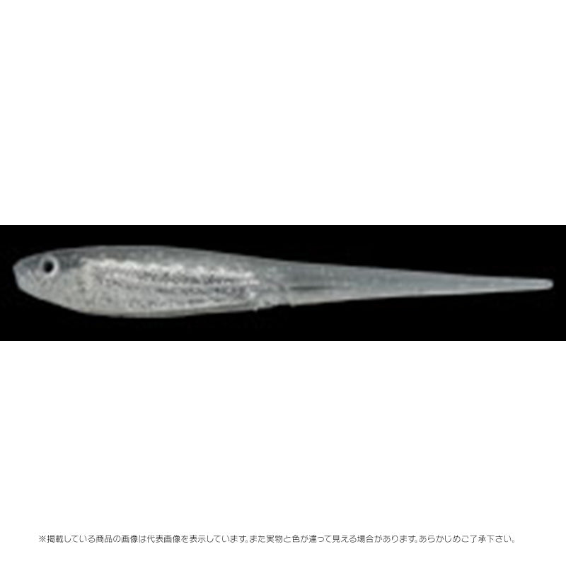 IMAKATSU Flash Needle Shad 3.5 inch (Eco) S-293 Smoke/Clear Holo