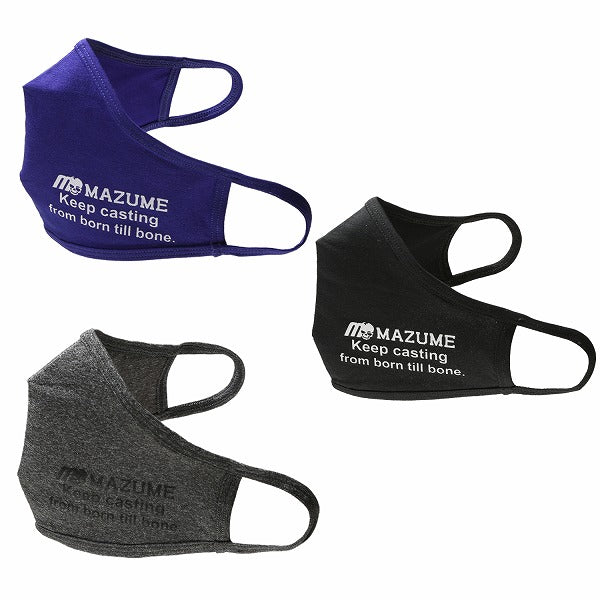 mazume Wear mazume Etiquette Mask MAZUME Logo Small Black/Gray/Navy MZAP-587