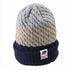 Orange Blue Winter Hat MZCP-F668 MAZUME Knit Watch 3 Navy Free Size