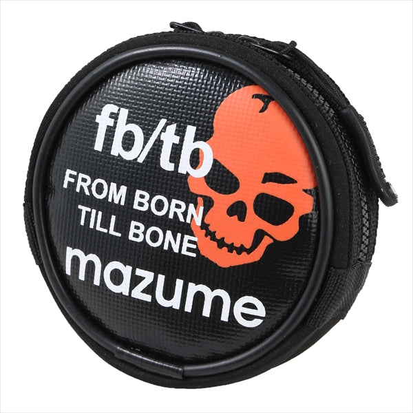 Orange Blue Tackle Bag MZAS-784mazume Leader Pouch Skull