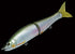 GAN CRAFT Bass Lure Jointed Claw Kai 148F 08 Ezougui