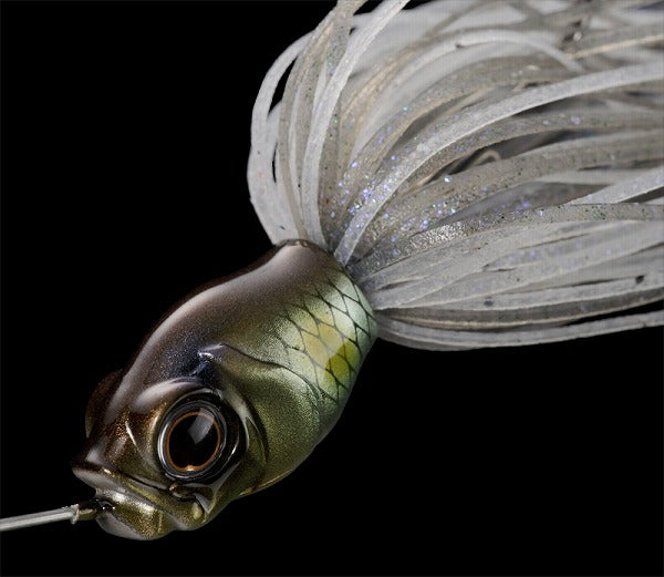 GAN CRAFT Spinnerbait Buzzbait Killer Bait Type-1 Silver Blade 3/8oz Jaayu