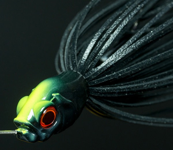 GAN CRAFT Spinnerbait Buzzbait Killer's Bait Minutes 1/4oz #09B Black