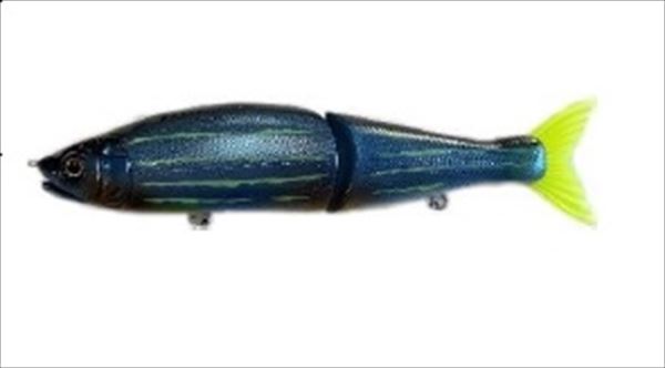 GAN CRAFT Bass Lure Ayuja Jointed Claw 178 F Matsuura Tegus Color #M-06 Blue Danio