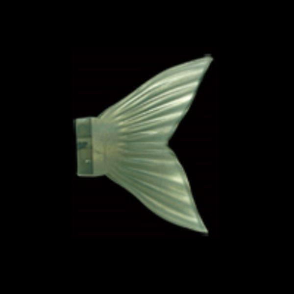 GAN CRAFT Bass Lure Jointed Claw Spare Tail for 230 01 Black Smoke