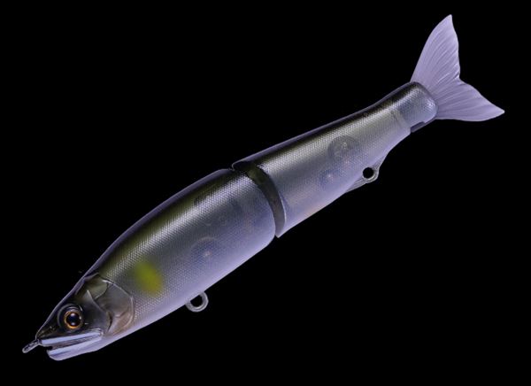 GAN CRAFT Bass Lure Jointed Claw 128F 07 See-through Evil Ayu