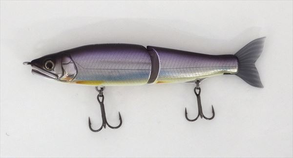 GAN CRAFT Bass Lure Jointed Claw 128F #M-02 Secret Purple